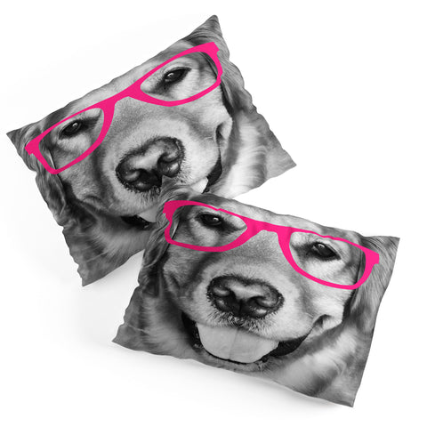 Allyson Johnson Hippest dog pink Pillow Shams