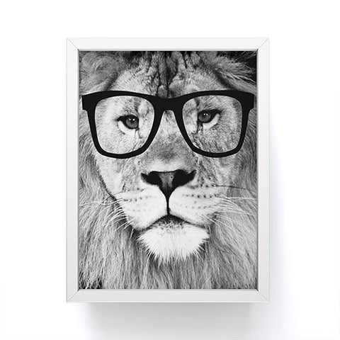 Allyson Johnson Hippest Lion Framed Mini Art Print