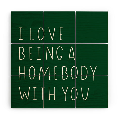 Allyson Johnson Homebody with you Wood Wall Mural