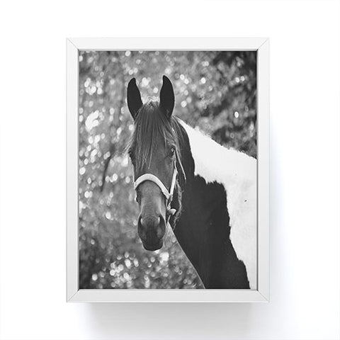 Allyson Johnson Horse Portrait Framed Mini Art Print