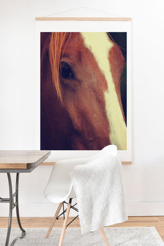 Allyson Johnson Horse Sense 2 Art Print And Hanger