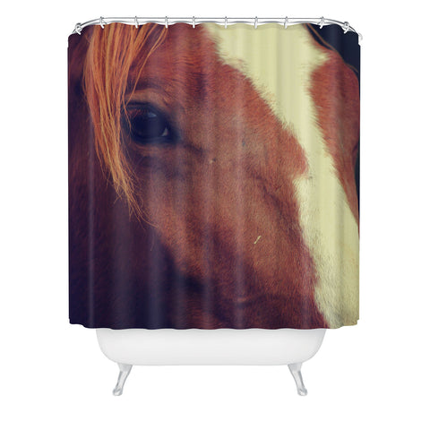 Allyson Johnson Horse Sense 2 Shower Curtain