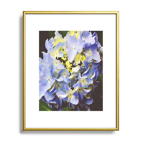 Allyson Johnson Hydrangea Flower Metal Framed Art Print