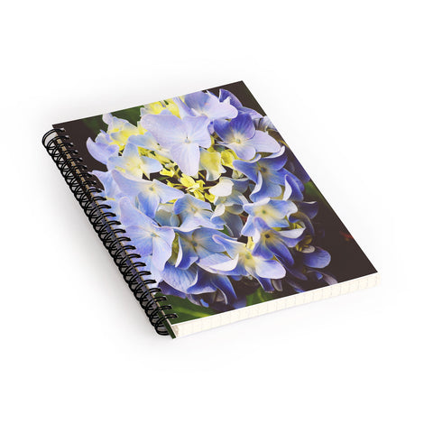Allyson Johnson Hydrangea Flower Spiral Notebook