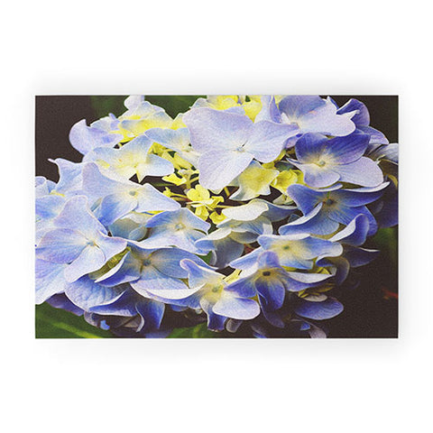 Allyson Johnson Hydrangea Flower Welcome Mat