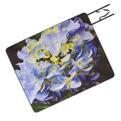Allyson Johnson Hydrangea Flower Picnic Blanket