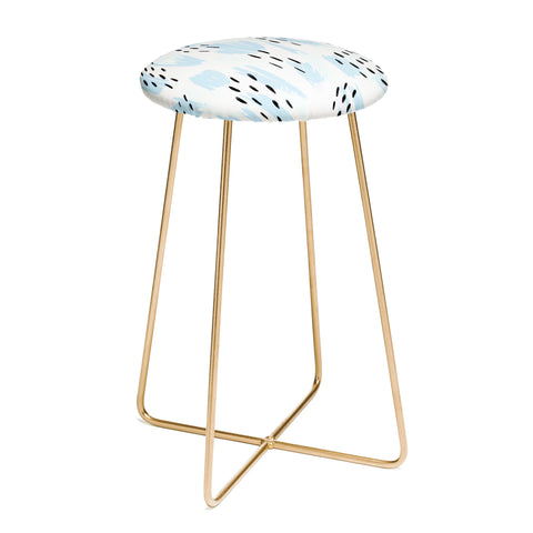Allyson Johnson Lacey Bold Abstract Counter Stool
