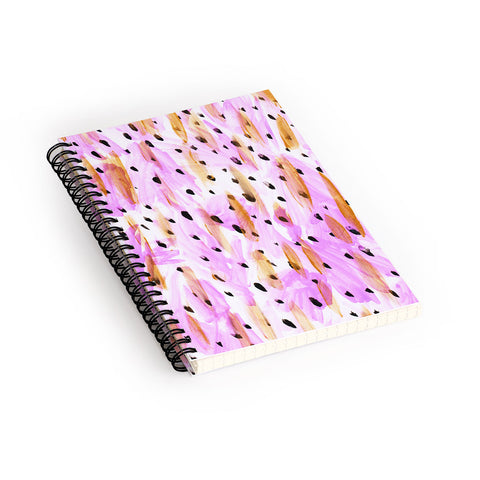 Allyson Johnson Lavender Spring Spiral Notebook