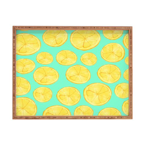 Allyson Johnson Lemons Rectangular Tray