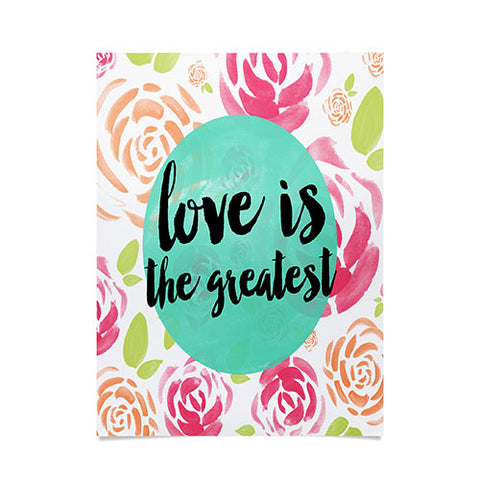 Allyson Johnson Love is the greatest Poster