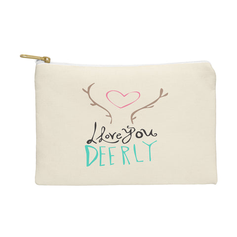 Allyson Johnson Love you deerly Pouch