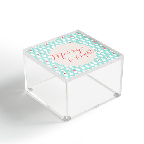 Allyson Johnson Merry And Bright Acrylic Box