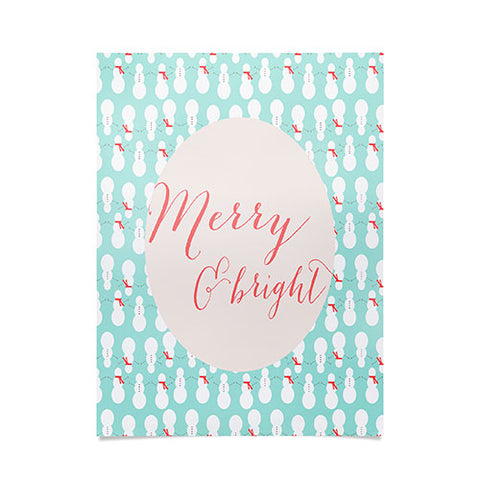 Allyson Johnson Merry And Bright Poster