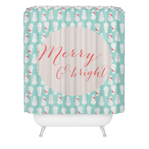 Allyson Johnson Merry And Bright Shower Curtain