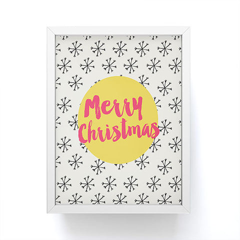 Allyson Johnson Merry Christmas Framed Mini Art Print