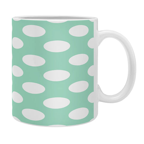 Allyson Johnson Mintiest Polka Dots Coffee Mug