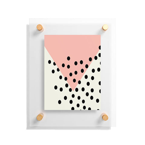 Allyson Johnson Mod Triangle Floating Acrylic Print