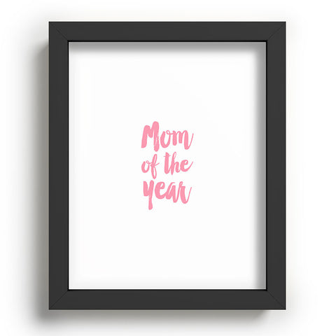 Allyson Johnson Mom of the year Recessed Framing Rectangle
