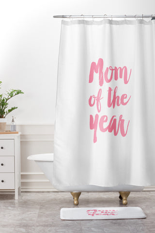 Allyson Johnson Mom of the year Shower Curtain And Mat