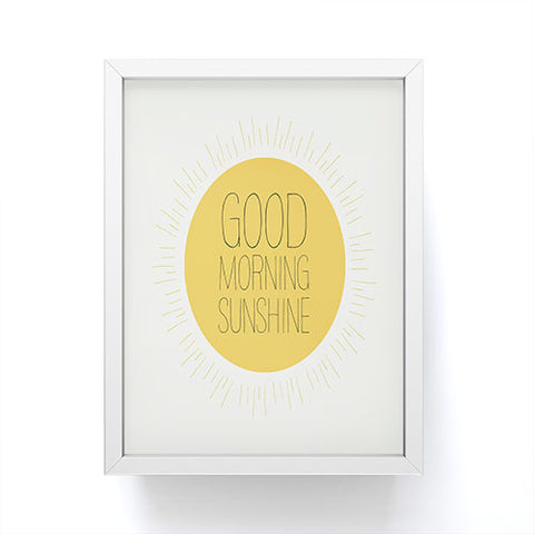 Allyson Johnson Morning Sunshine Framed Mini Art Print