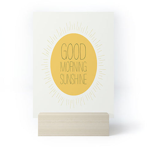 Allyson Johnson Morning Sunshine Mini Art Print