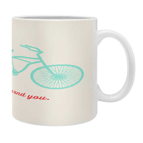 Allyson Johnson My Bike And You Coffee Mug