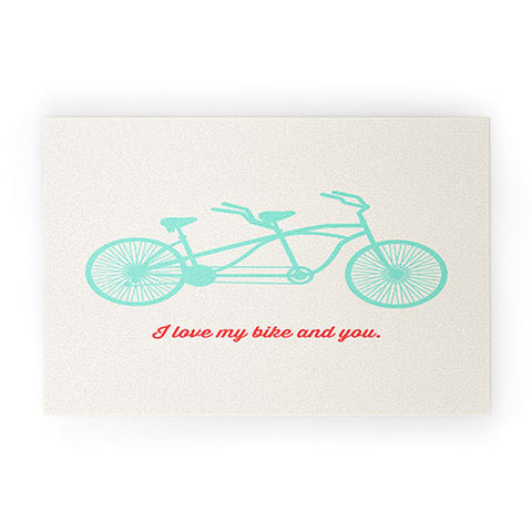Allyson Johnson My Bike And You Welcome Mat