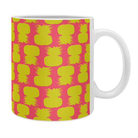 Allyson Johnson Neon Pineapples Coffee Mug