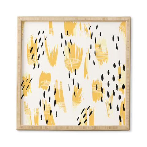 Allyson Johnson Paige Bold Abstract Framed Wall Art