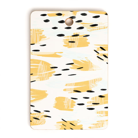 Allyson Johnson Paige Bold Abstract Cutting Board Rectangle