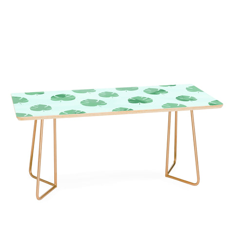 Allyson Johnson Palm Spring Leaves Coffee Table