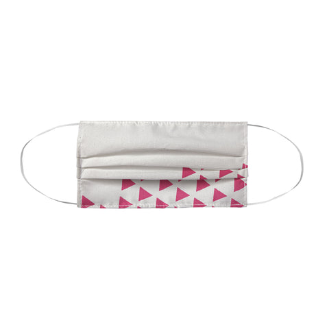 Allyson Johnson Pink Triangles Face Mask
