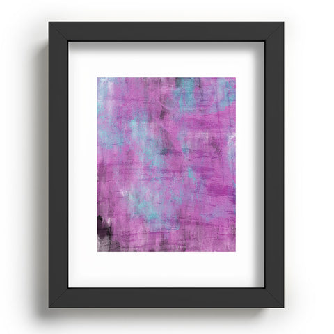 Allyson Johnson Purple Paint Recessed Framing Rectangle