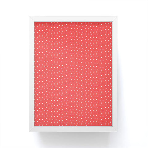 Allyson Johnson Red Dots Framed Mini Art Print