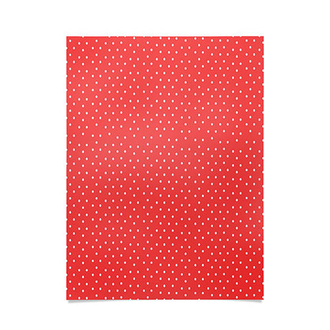 Allyson Johnson Red Dots Poster