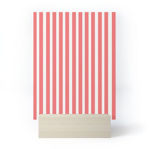 Allyson Johnson Red Stripes Mini Art Print