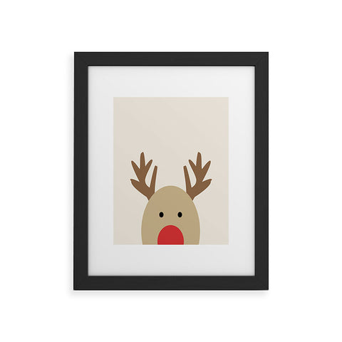 Allyson Johnson Reindeer Framed Art Print