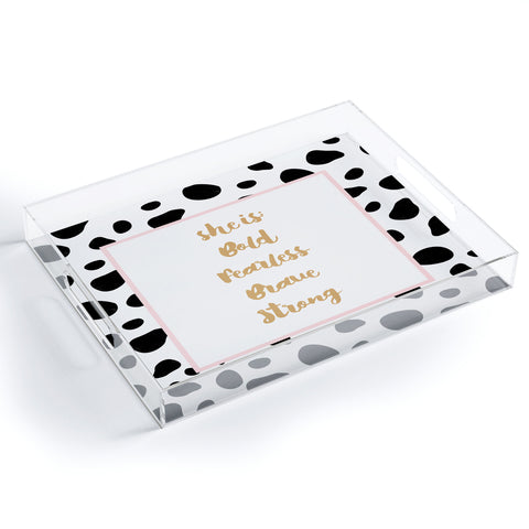 Allyson Johnson She is everything Acrylic Tray
