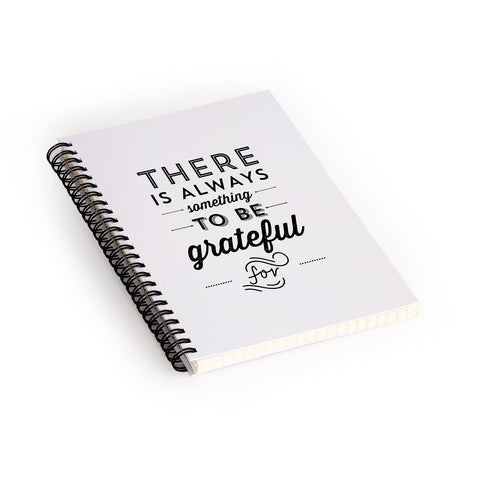 Allyson Johnson Something To Be Grateful For Spiral Notebook