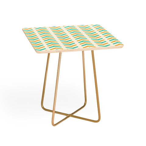 Allyson Johnson Sunshine And Mint Side Table
