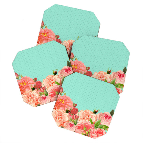 Allyson Johnson Sweetest Floral Coaster Set