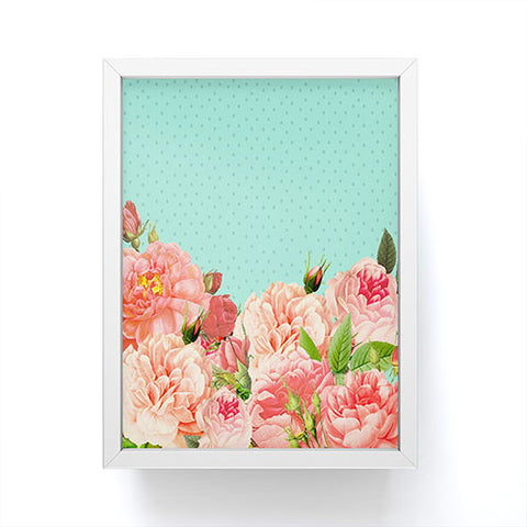 Allyson Johnson Sweetest Floral Framed Mini Art Print