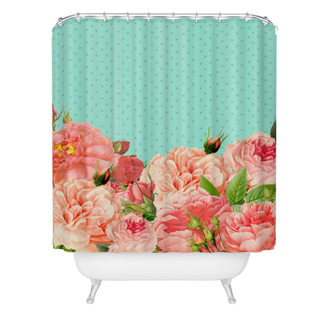 Allyson Johnson Sweetest Floral Shower Curtain
