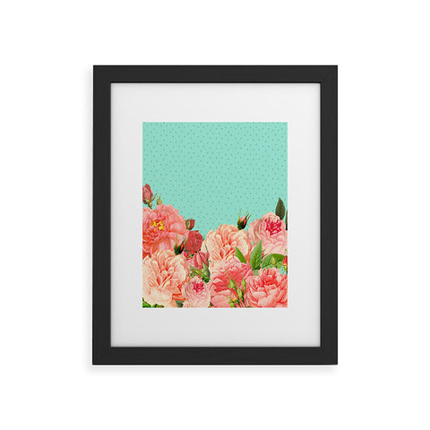 Allyson Johnson Sweetest Floral Framed Art Print