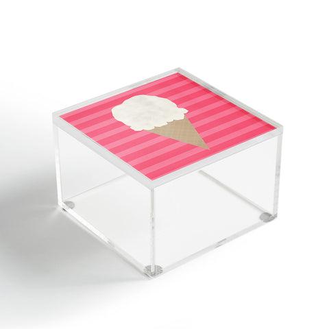 Allyson Johnson Vanilla Ice Cream Acrylic Box