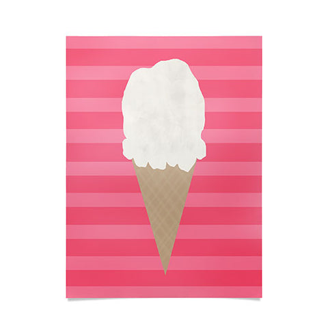 Allyson Johnson Vanilla Ice Cream Poster