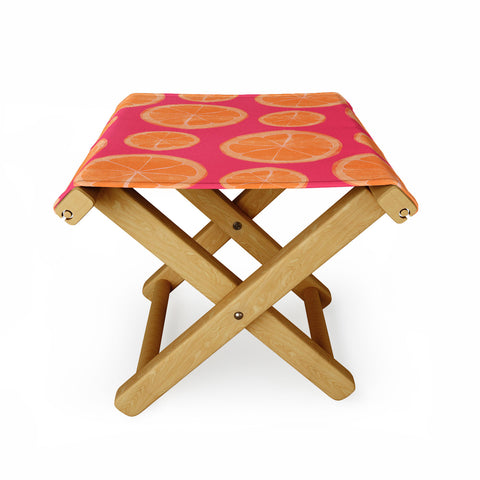 Allyson Johnson What rhymes with orange Folding Stool