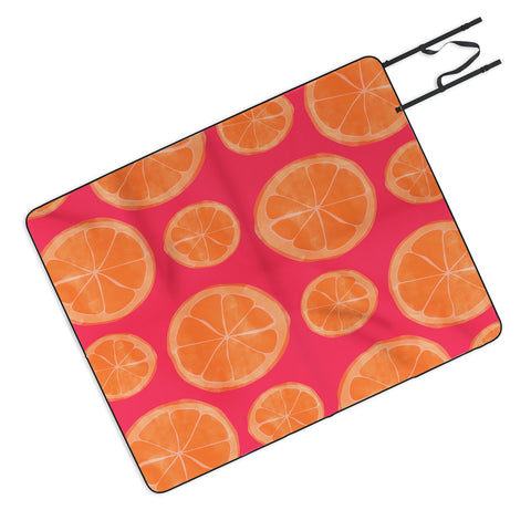 Allyson Johnson What rhymes with orange Picnic Blanket