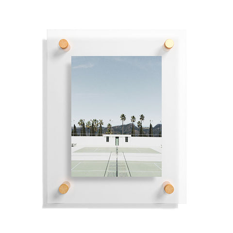 almostmakesperfect tennis at hearst Floating Acrylic Print