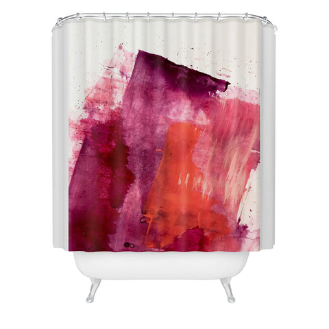 Alyssa Hamilton Art Blushing 2 Shower Curtain